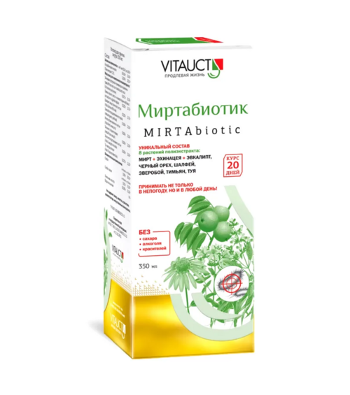 

Миртабиотик, 350 мл, жидкость