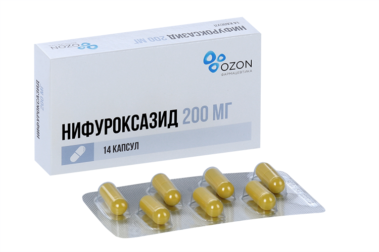 Нифуроксазид капсулы Нифуроксазид капсулы