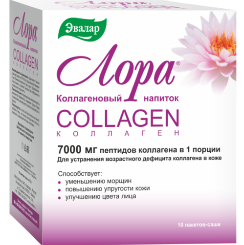 

Напиток Лора коллагеновый, 18 г, 10 шт