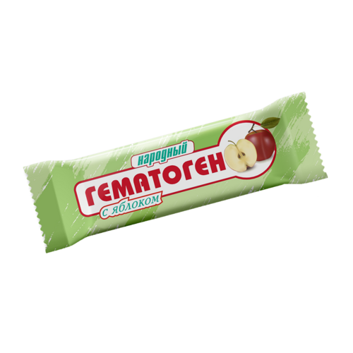 Гематоген Народный с яблоком, 40 г