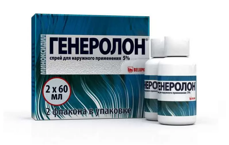 

Генеролон 5%, 60 мл, 2 шт, спрей для наружного применения