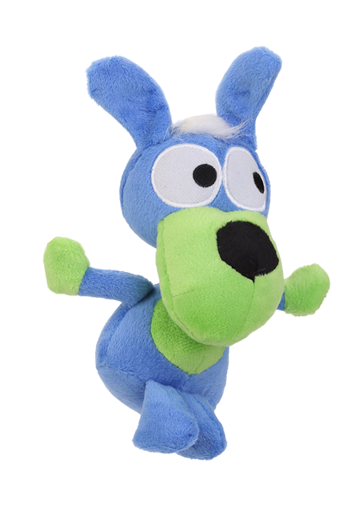 Игрушка Чистый котик ддомашних животных Собака 16 см синий плюш 266₽