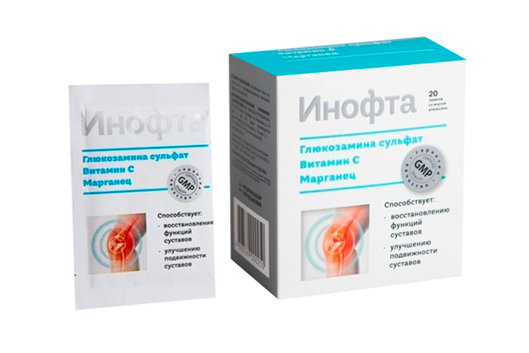 

Инофта, 2,5 г, 20 шт, саше