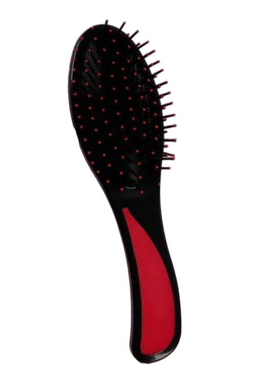 Расческа Queen fair массажная 6х21 см цвет МИКС