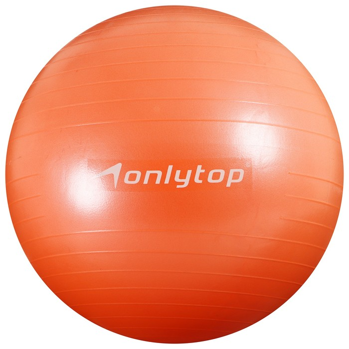 

Фитбол ONLITOP d=75 см 1 кг антивзрыв цвет персиковый