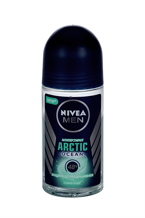 Дезодорант-антиперспирант NIVEA MEN Arctic Ocean защита от раздражения шариковый, 50 мл