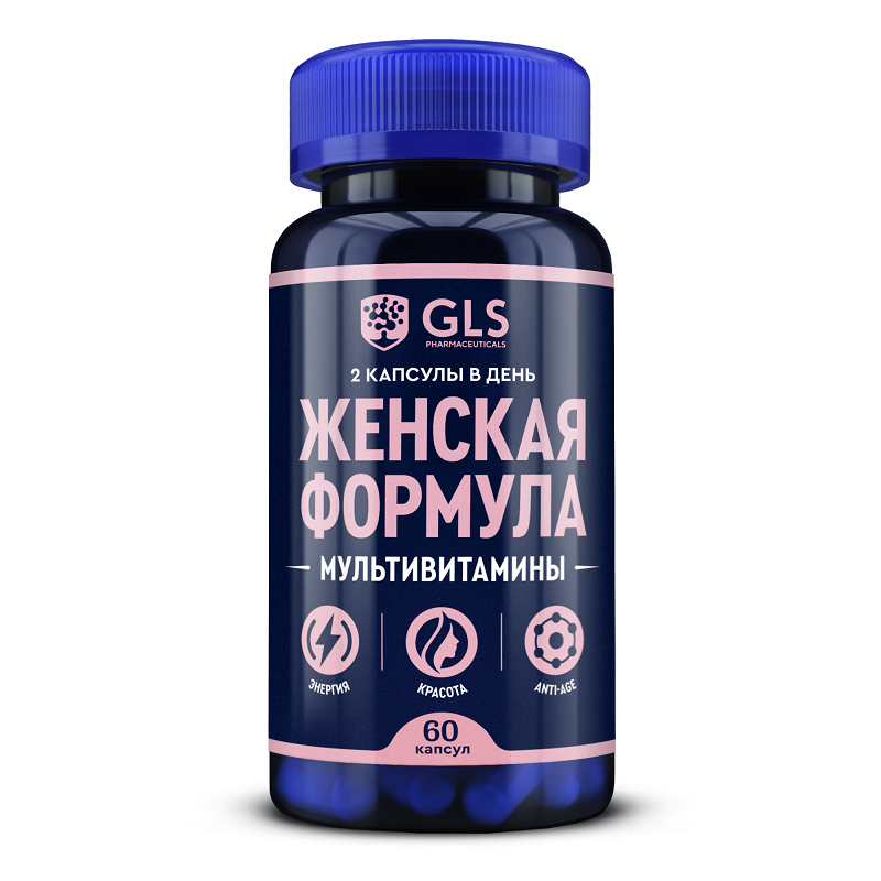 

Женская формула GLS, 430 мг, 60 шт, капсулы