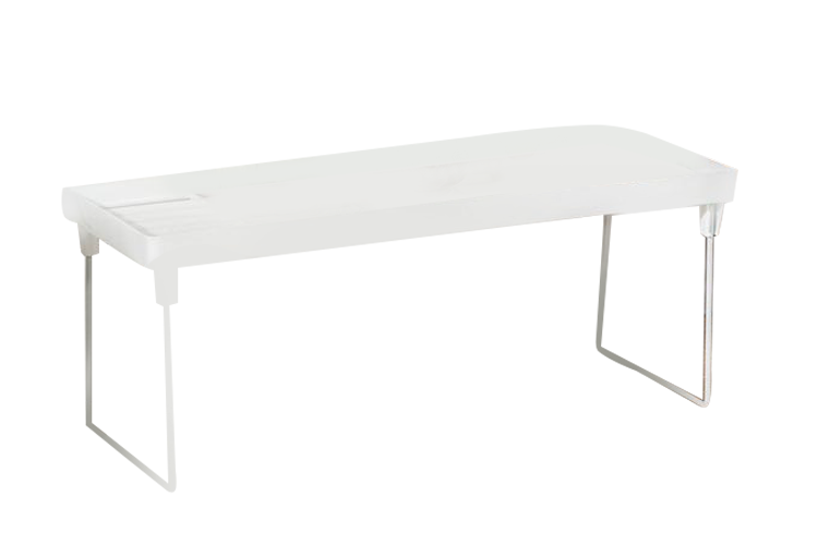 

Полка универсальная складная 39х14х15,5 см цвет белый