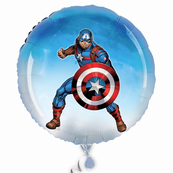 

Шар MARVEL фольгированный Капитан Америка , Мстители