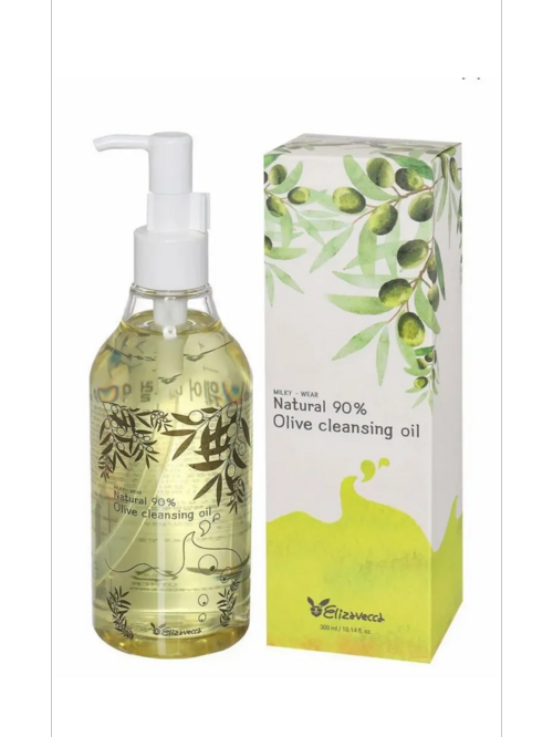 

Масло ELIZAVECCA Olive Cleansing гидрофильное с оливой 90%, 300 мл
