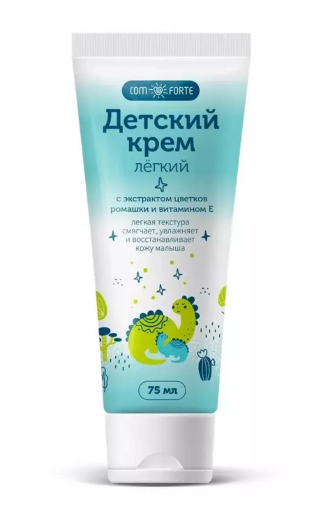 

Крем КомФорте Детский легкий ромашка/витамин Е, 75 мл