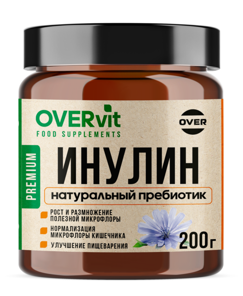 Инулин OVERvit, 200 г