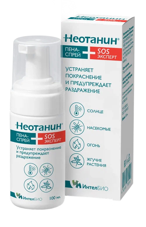 Неотанин SOS эксперт пена-спрей, 100 мл