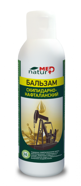 

Бальзам Naturmed Скипидарно-Нафталанский, 150 мл