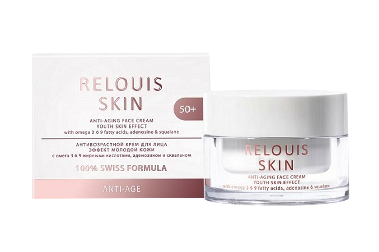 RELOUIS Skin Anti-Age Крем для лица Антивозрастной 50+ 40г