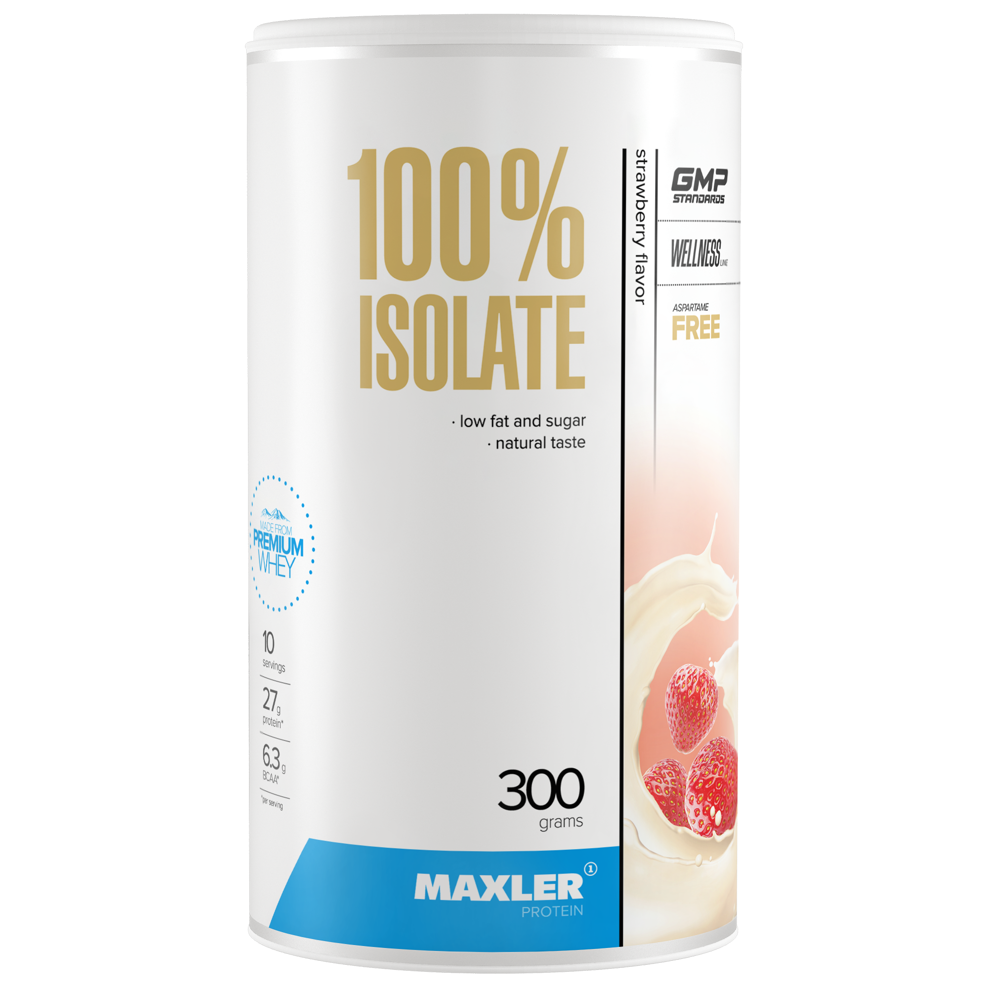 Изолят сывороточного белка Maxler, 300 г - кл...