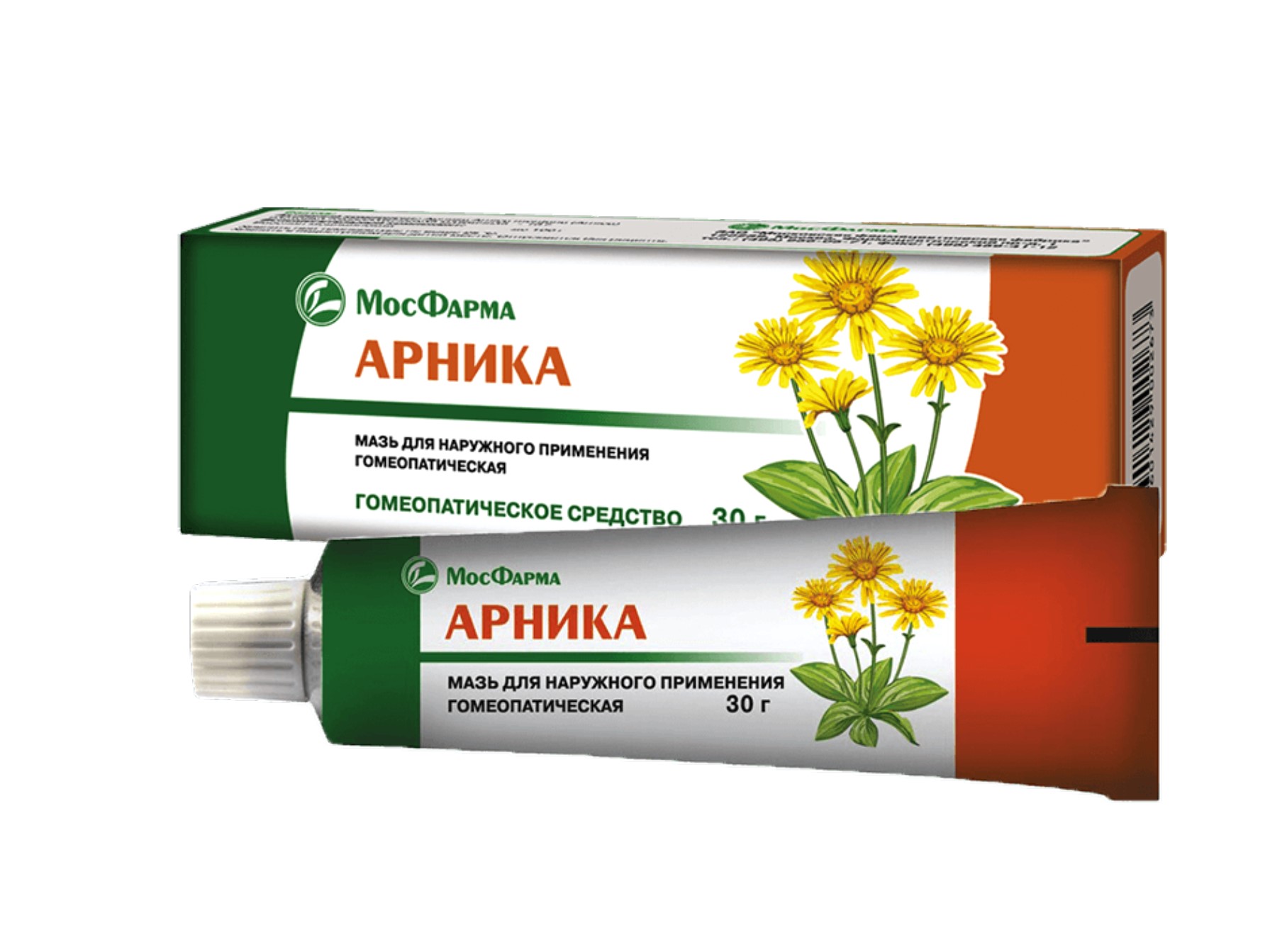 Арника, 30 г, мазь гомеопатическая