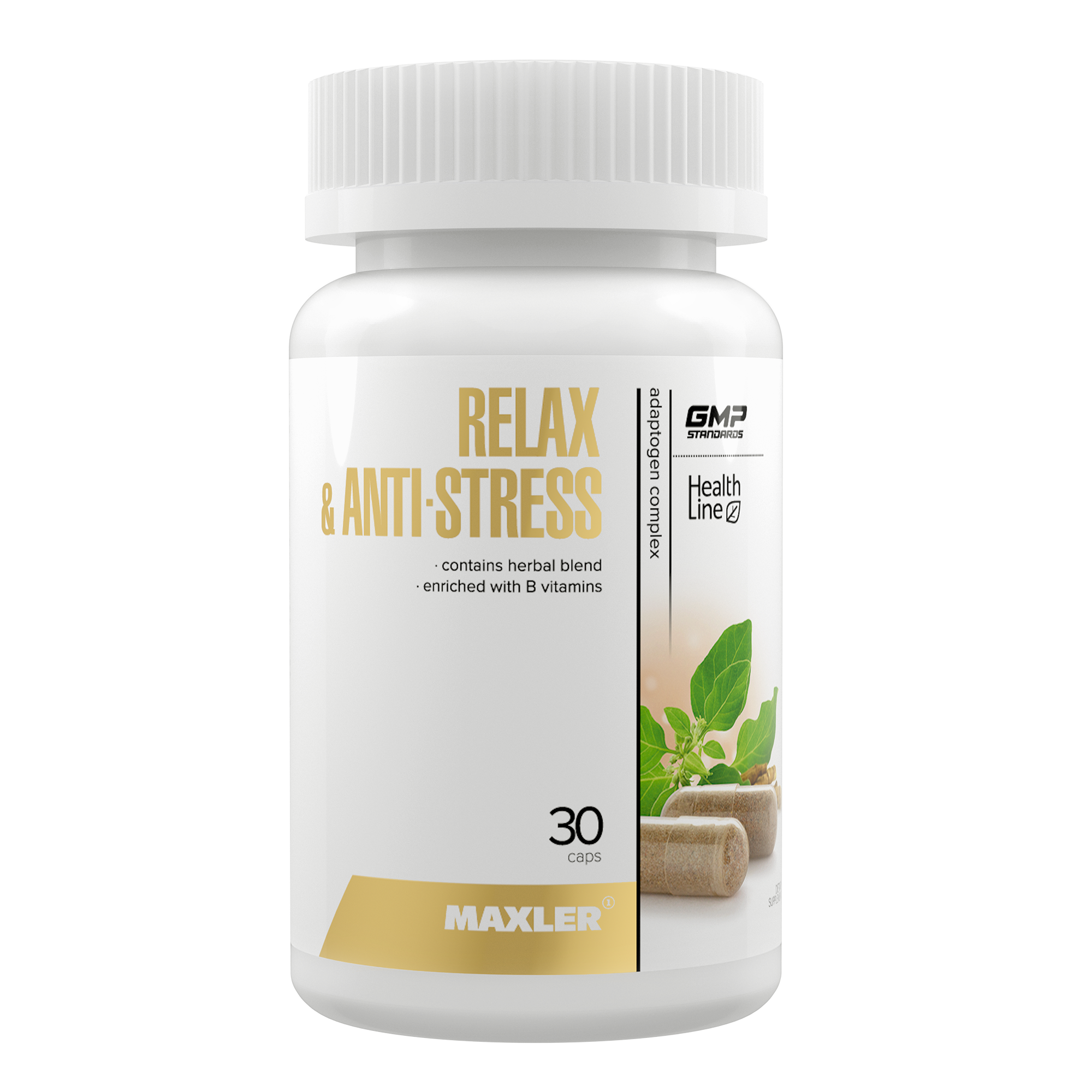 Успокаивающий комплекс Relax & Anti-Stress Complex, 30 таблеток