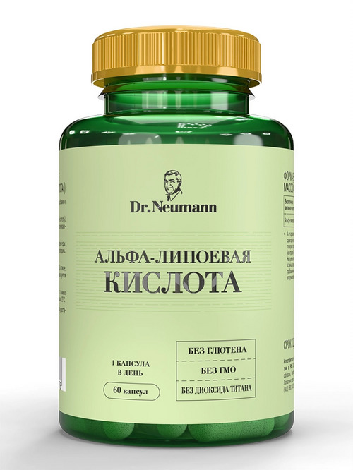 Альфа-липоевая кислота Dr.Neumann, 60 шт, капсулы
