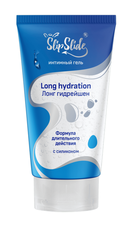 Гель-смазка интим СлипСлайд длительн увлажнение (Long hydration), 150 мл