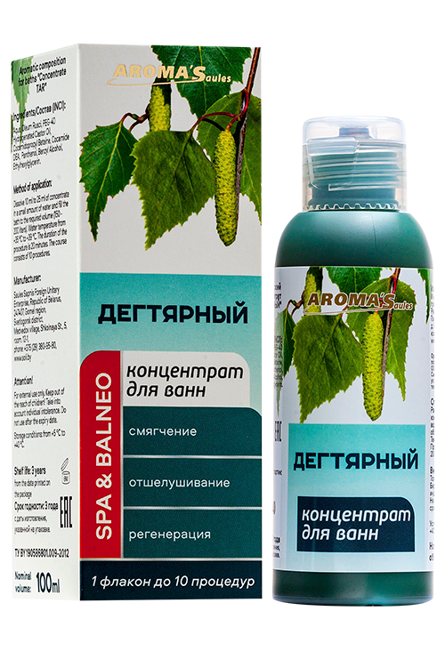 

Концентрат д/ванн AROMASaules Дегтярный, 100 мл