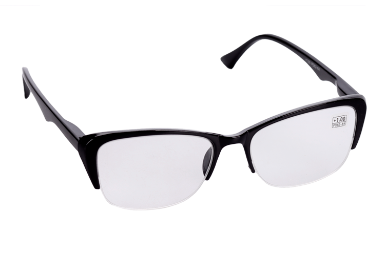Очки Airstyle RFC1715 корригирующие пластик черные (диоптрия +1,0)