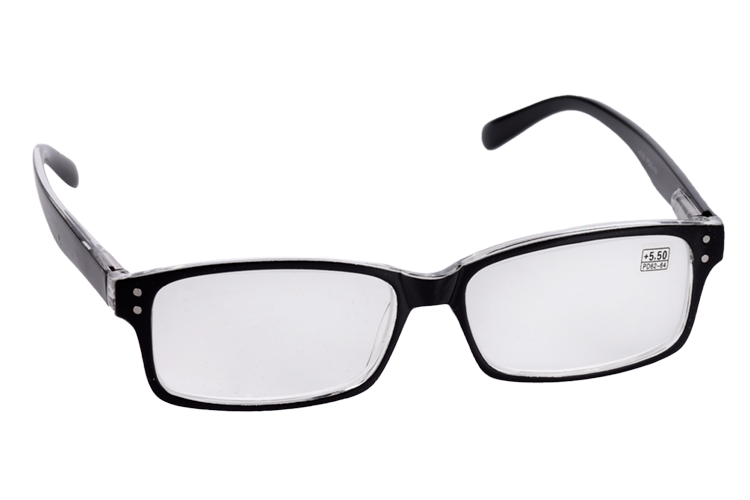 Очки Airstyle RFC1241 корригирующие пластик черные (диоптрия +5,5)