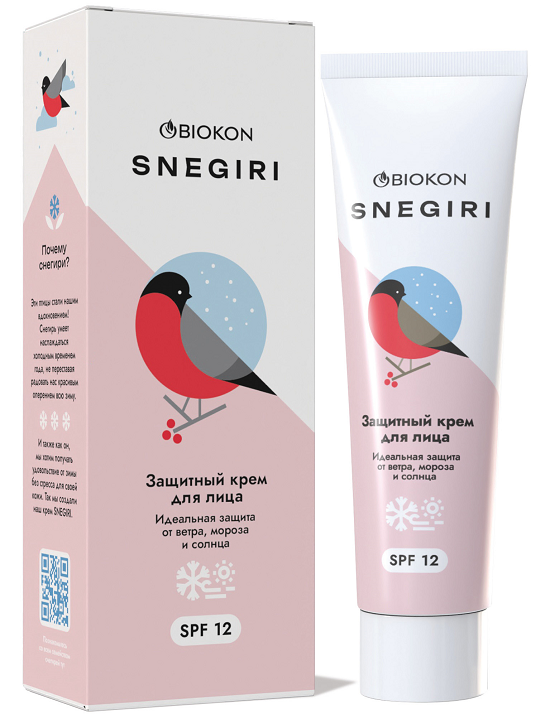 

Крем защитный Snegiri для лица, 50 мл