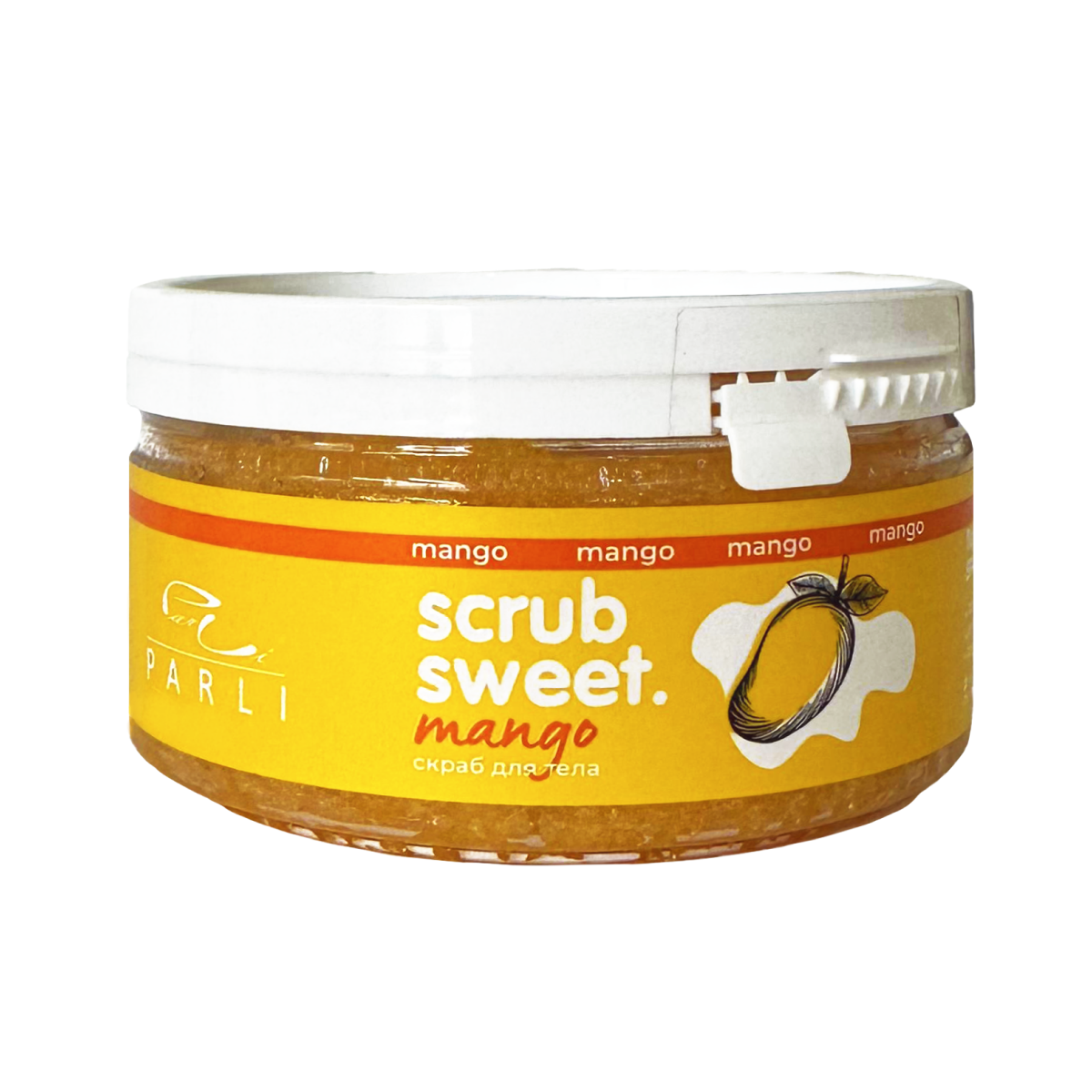

Скраб для тела сахарно-солевой Манго Scrub Sweet Mango «Parli Cosmetics», 300 г