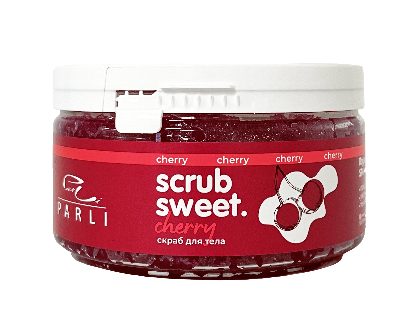 

Скраб для тела Sendo сахарно-солевой Вишня Scrub Sweet Cherry, 300 гр.