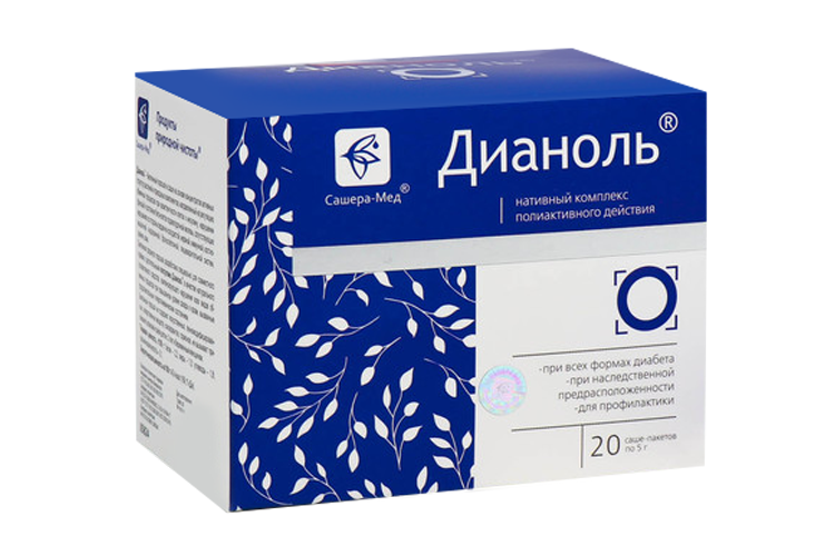 

Дианоль, 5 г, 20 шт, саше-пакет