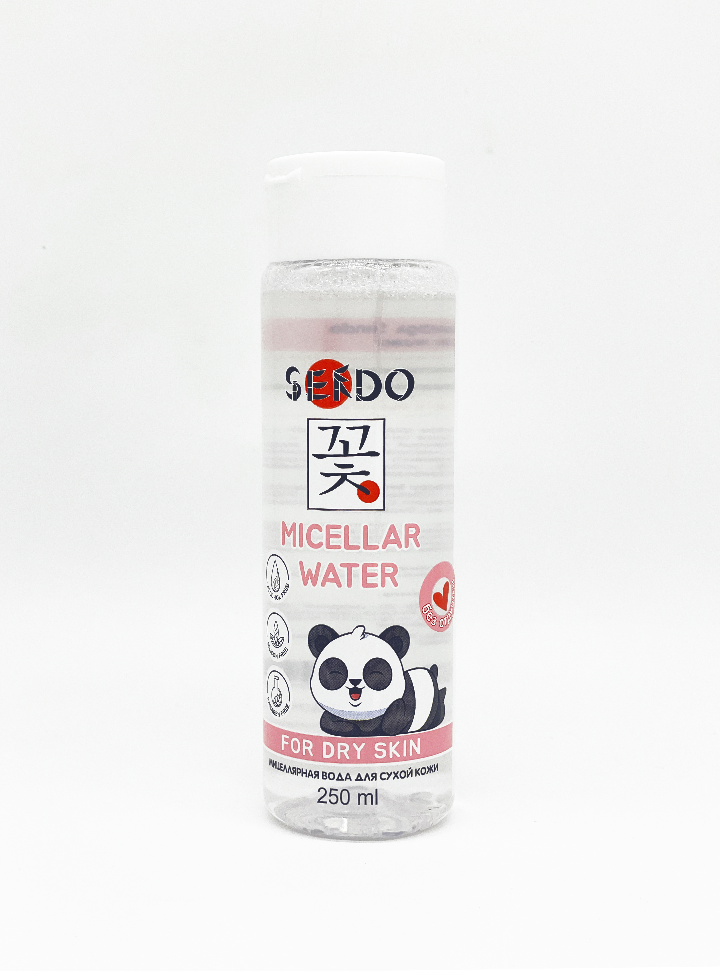 

Мицеллярная вода Sendo для сухой кожи, 250 мл.
