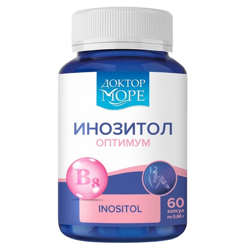 Инозитол оптимум Доктор Море, 660 мг, 60 шт, капсулы