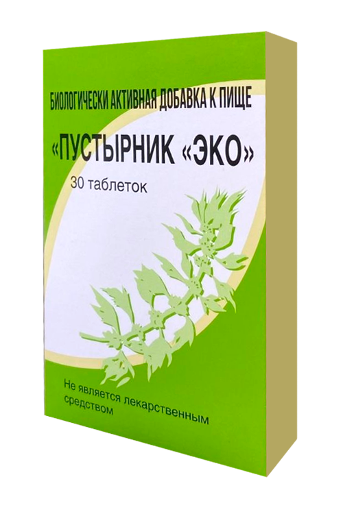 

Пустырник Эко, 500 мг, 30 шт, таблетки