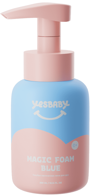 

Пена YESBABY магическая голубая д/рук, 300 мл