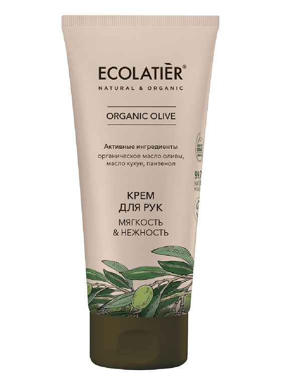 

Ecolatier green ORGANIC OLIVE Крем для рук Мягкость & Нежность, 100мл