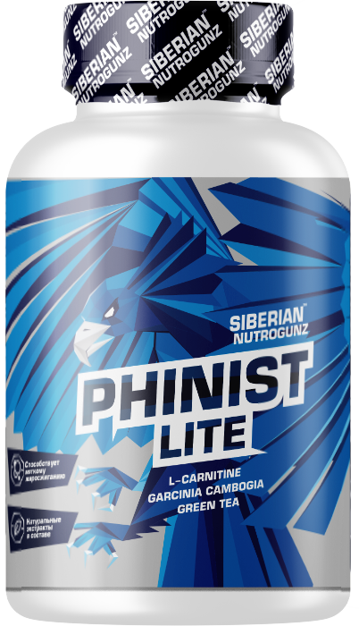 

Siberian Nutrogunz "PHINIST LITE" - 60 капсул массой 550мг