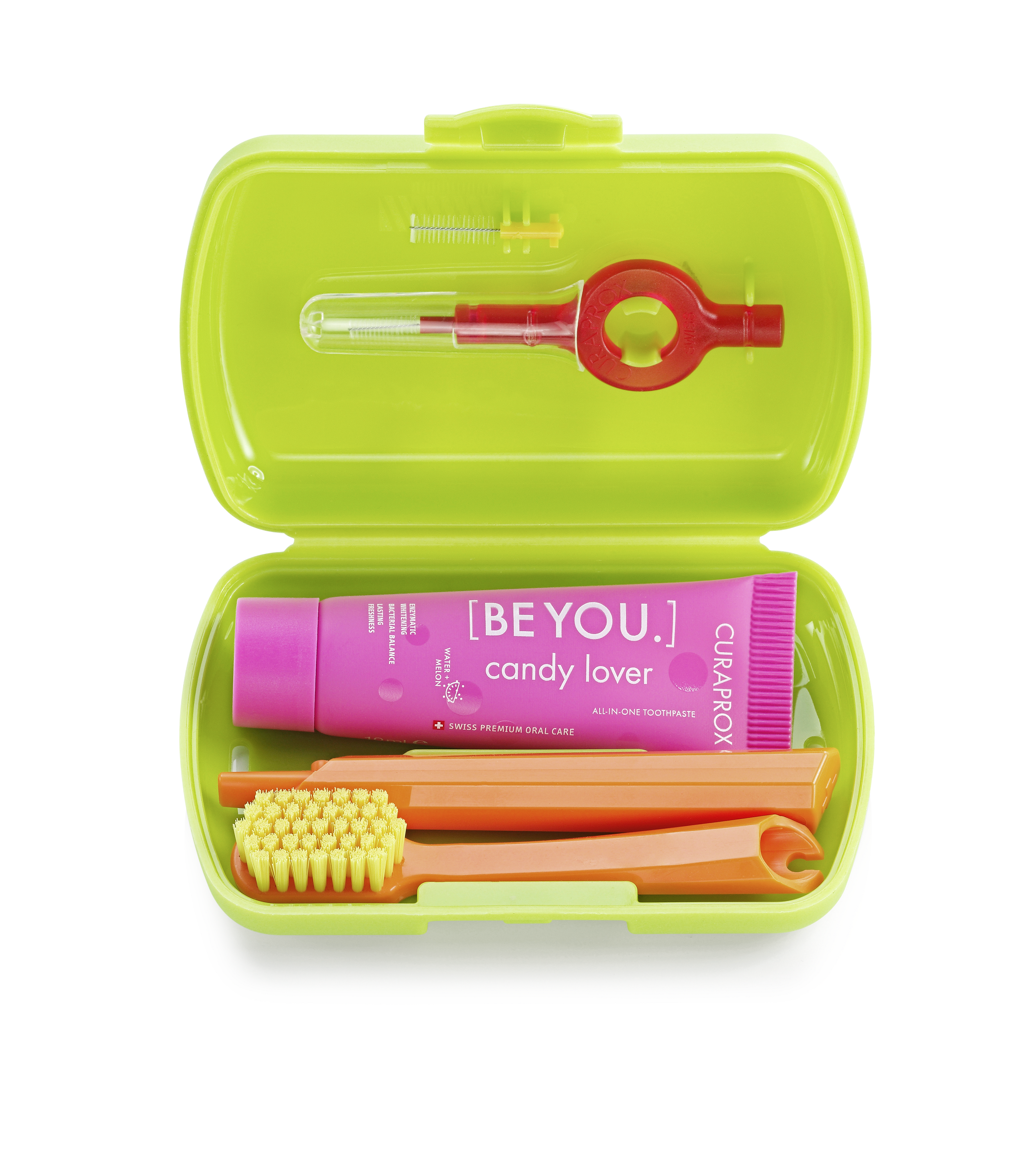 

Дорожный набор BE YOU: CS5460, Be you pink 10 мл,CPS prime 07, CPS prime 09,UHS 409,зеленый бокс