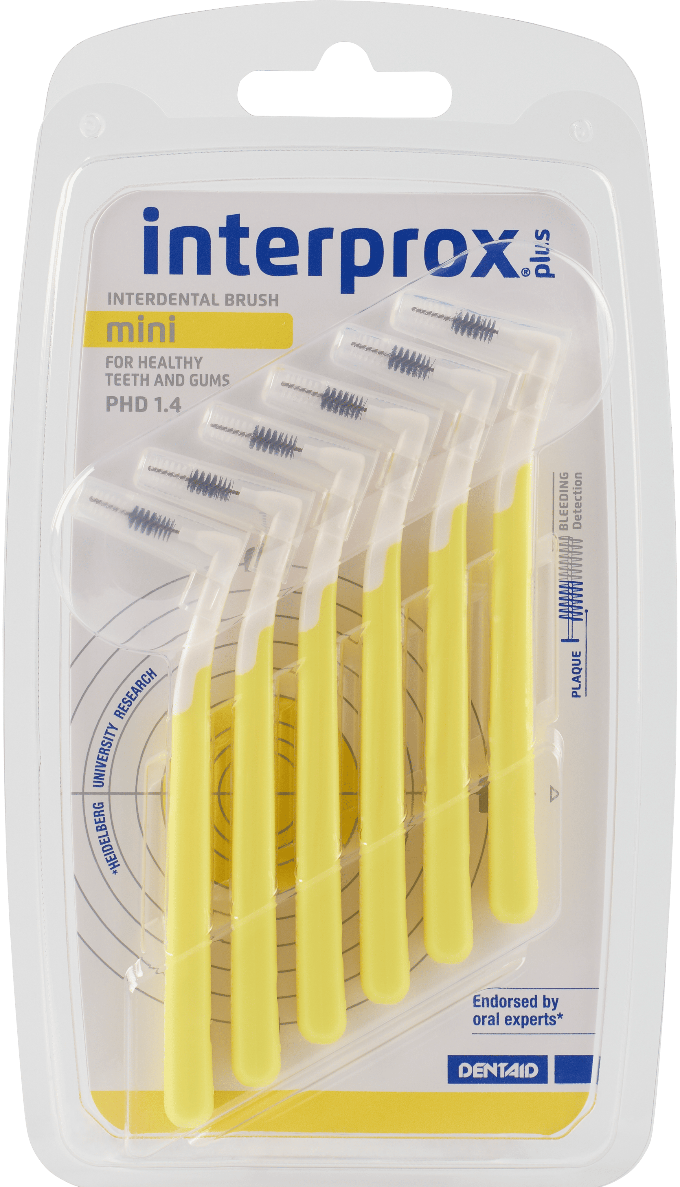 

Межзубный ершик Interprox Plus Размер Mini (1,4мм) 6 шт.