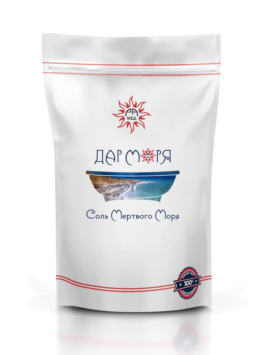 

Морская соль для ванны Мертвое море, РАМЕД/ Снятие мышечных болей, 1 кг (10 ванн)