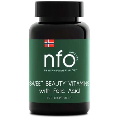 

Витамины NFO Свит Бьюти с фолиевой кислотой, 120 шт, капсулы