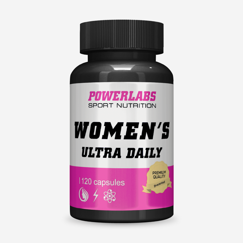 POWERLABS Витамины для женщин WOMEN'S ULTRA DAILY 120 капсул