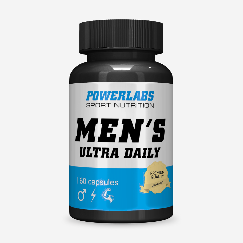 POWERLABS Витамины для мужчин MEN'S ULTRA DAILY 60 капсул
