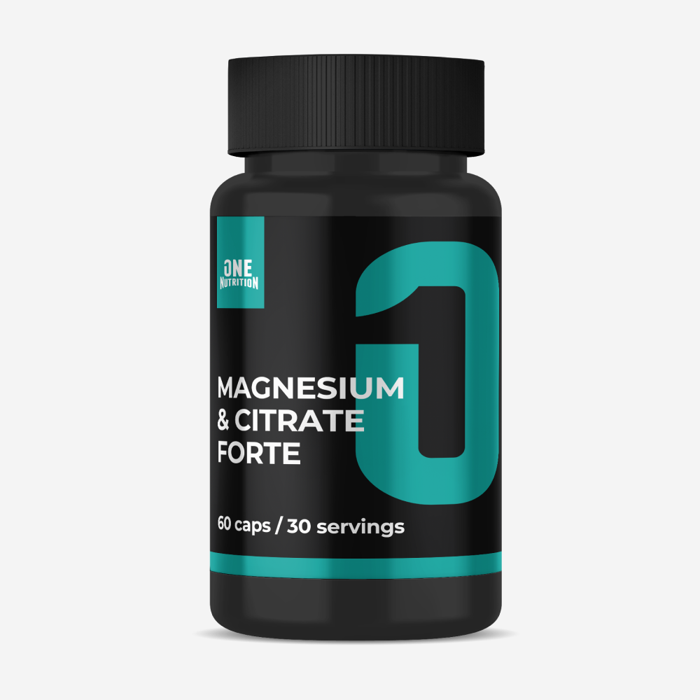 ONE NUTRITION, Магний Цитрат Форте, 60 капсул