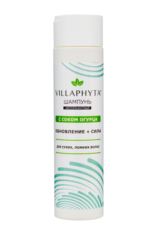 

Шампунь бессульфатный Villaphyta с соком огурца, 250 г