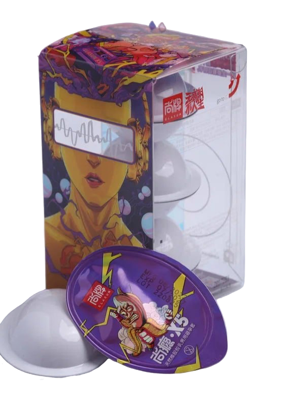 Презервативы Elasun G-spot Air Bag X5 особо тонкие с пупырышками - 6 шт