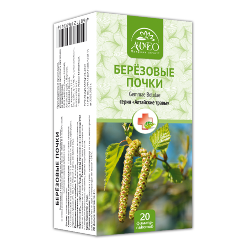 

Березовые почки AVEO Алтайские травы, 20 шт