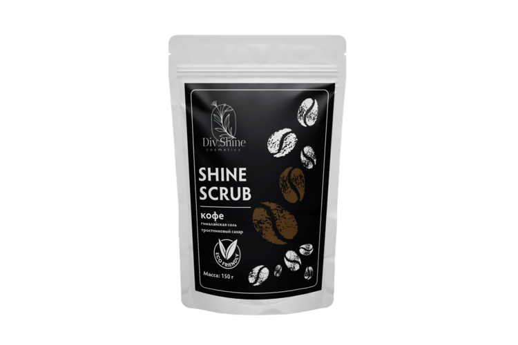 

Скраб для тела Div.Shine cosmetics SHINE SCRUB Кофе, 150 г