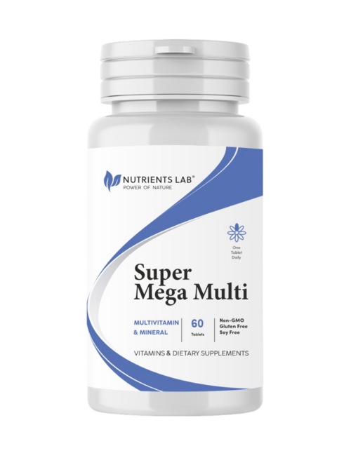 

Супер Мега Мульти Nutrients Lab, 60 шт, таблетки