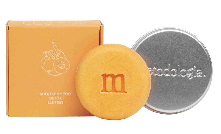Твердый шампунь-детокс SOLID SHAMPOO DETOX 60 г Metodologia
